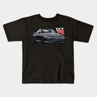 BLACK PEARL R32 GT-R SKYLINE Kids T-Shirt